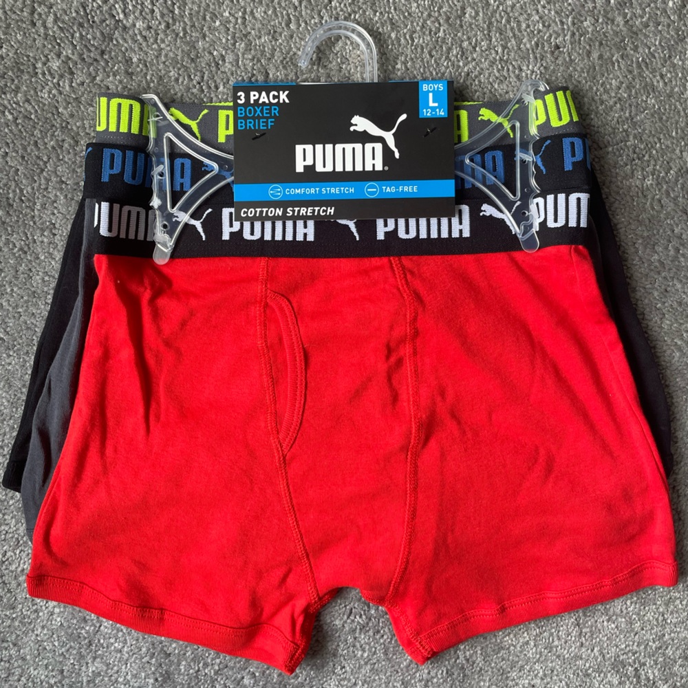 Puma Boys Boxer Brief - 3Pack